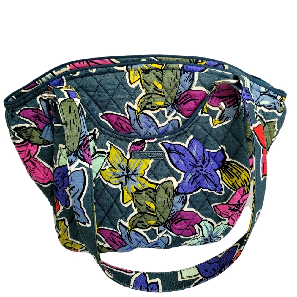 Vera Bradley Glenna Bag in "Falling Flowers"